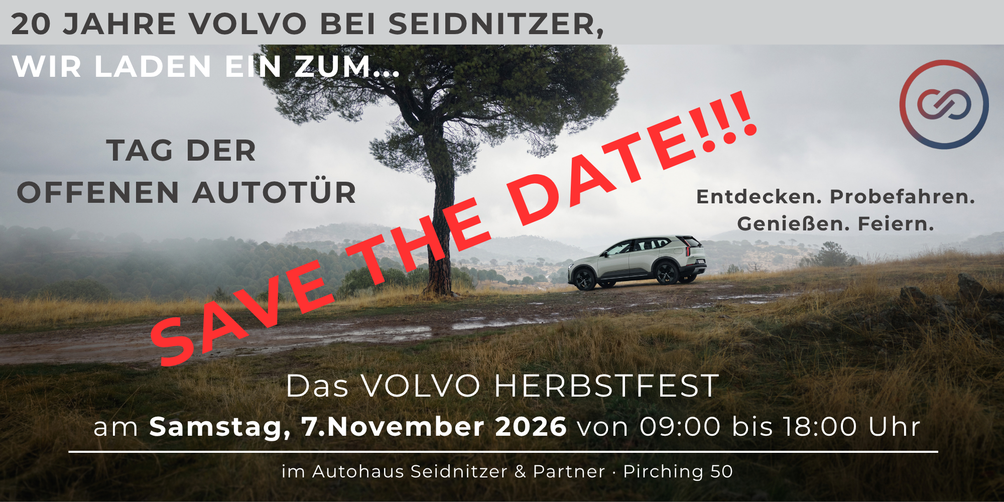 Volvo Herbstfest bei Autohaus Seidnitzer am 7. November 2026